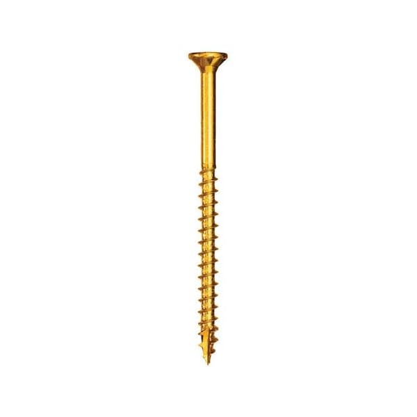 Grk Fasteners 5914205 925 Piece R4 Countersink No. 8 x 1.75 in. Multi-Purpose Screws Yellow Zinc 5914205 - main